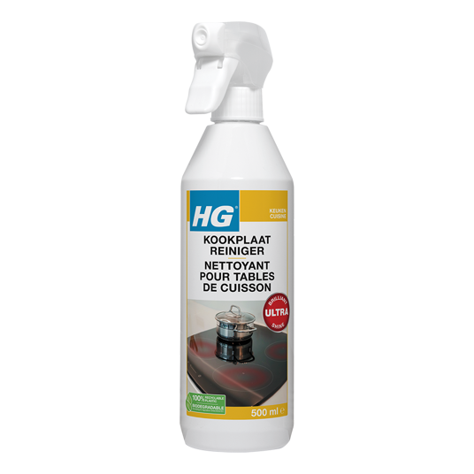 Spray Nettoyant quotidien pour table de cuisson - HG - 500ml